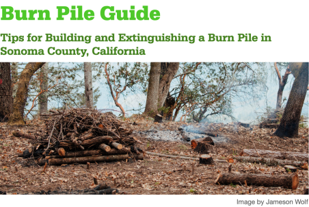 Sonoma County 2023-2024 Burn Pile Guide